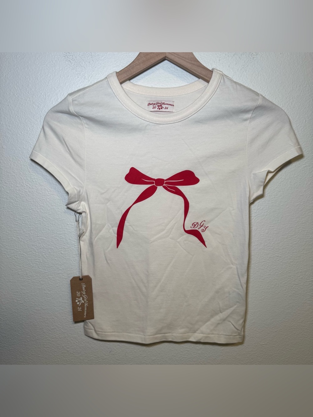 Dairy Boy NWT Ribbon tshirt - Small